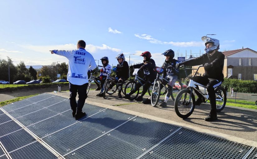 Western Titans BMX Club coaching session