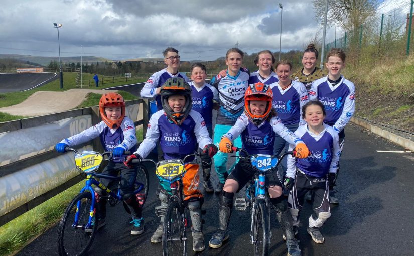 Round 3 Scottish Regional BMX - Titans racing at Cumbernauld.